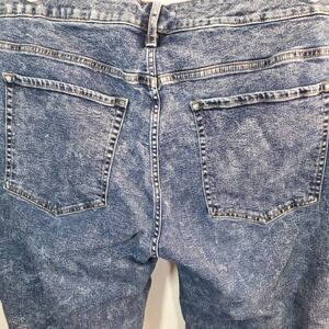 Lane Bryant Jeans Plus Size Size 28‎ Acid Stone Wash Denim High Rise Skinny Flex